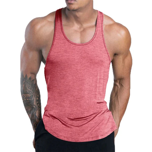 NEW Men's Fitness Tank Top Summer Training Undershirt men Basketball