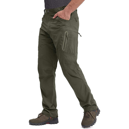Tacvasen Summer Lightweight Trousers Mens Tactical Fishing Pants