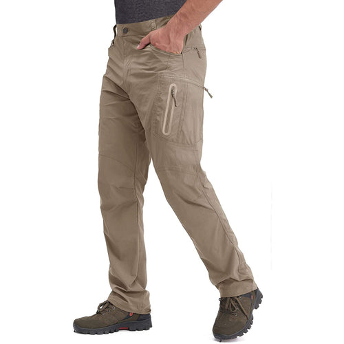 Tacvasen Summer Lightweight Trousers Mens Tactical Fishing Pants
