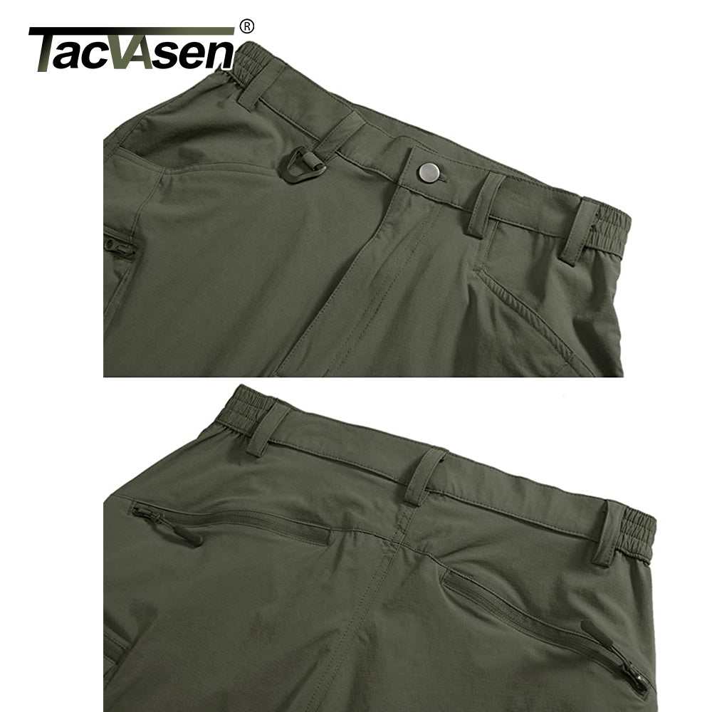 Tacvasen Summer Lightweight Trousers Mens Tactical Fishing Pants
