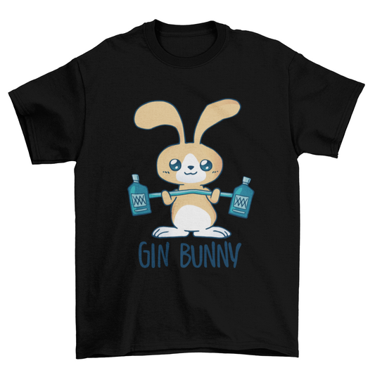 Gin bunny t-shirt
