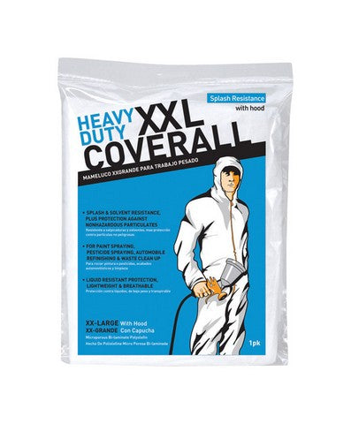 Trimaco 09962/6 XXL White Heavy Duty Coveralls
