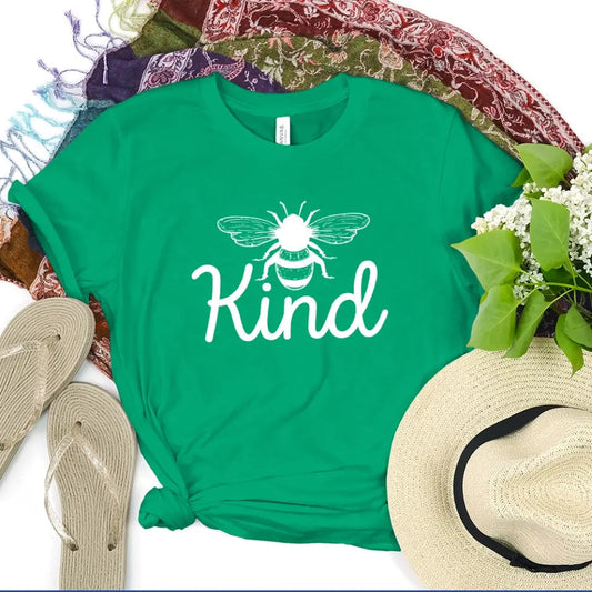 Inspirational Shirt - Bee Kind Tee