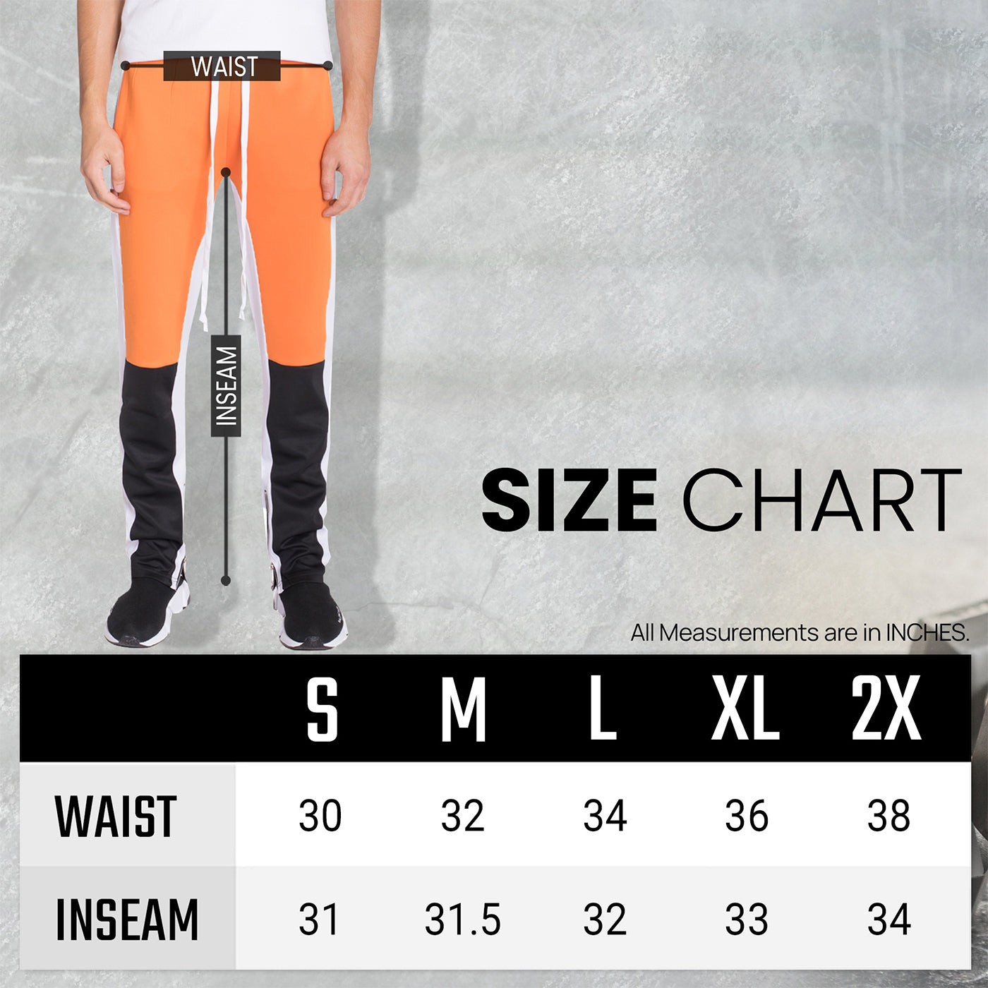 TP0555 Color Block Slim Fit Track Pants