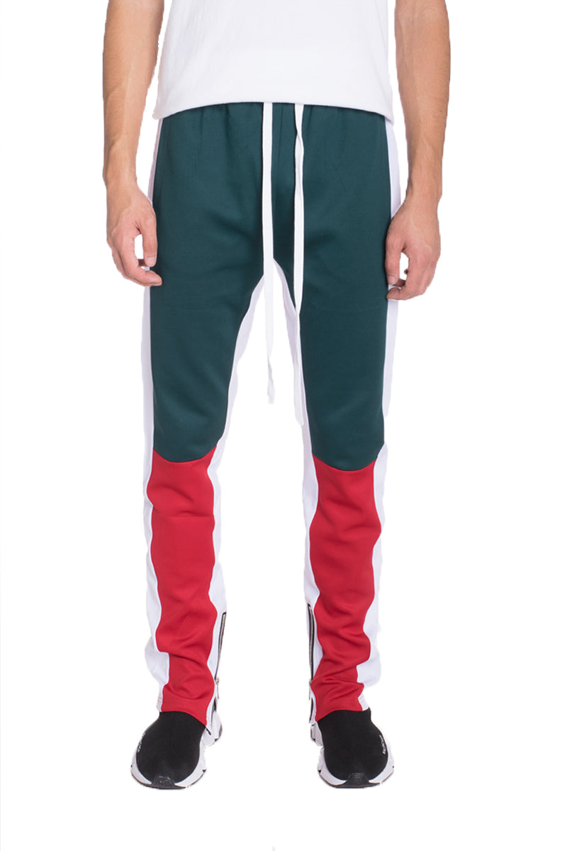 TP0555 Color Block Slim Fit Track Pants